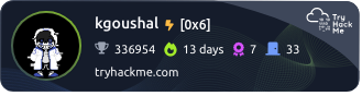 TryHackMe badge