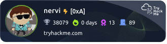 Insignia de TryHackMe