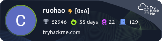 TryHackMe badge